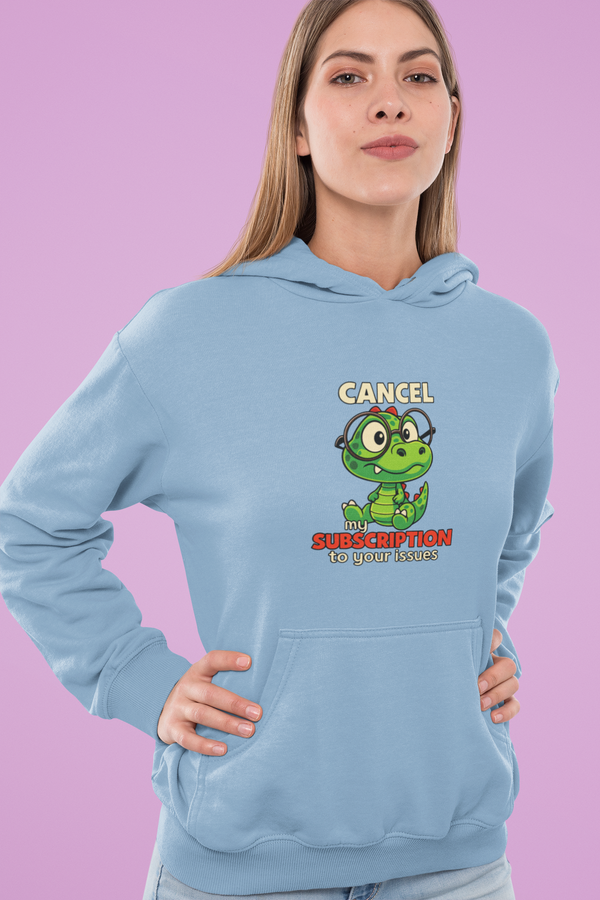 The No Issues Croc Unisex Hoodie